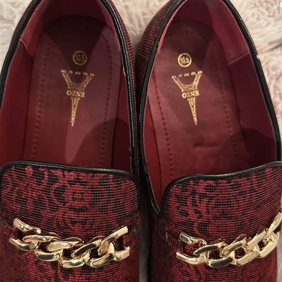 Enzo Romeo Vintage Satin Dress Shoes 10.5 - Picture 2 of 7